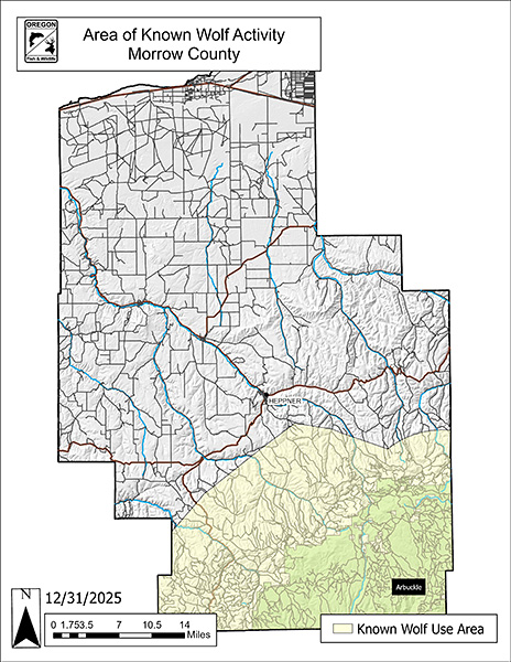 Morrow County AKWA Map