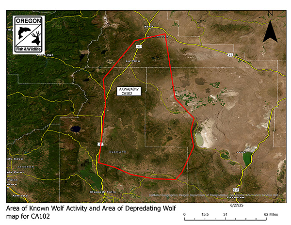 Klamath County AKWA Map