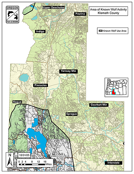 Klamath County AKWA Map